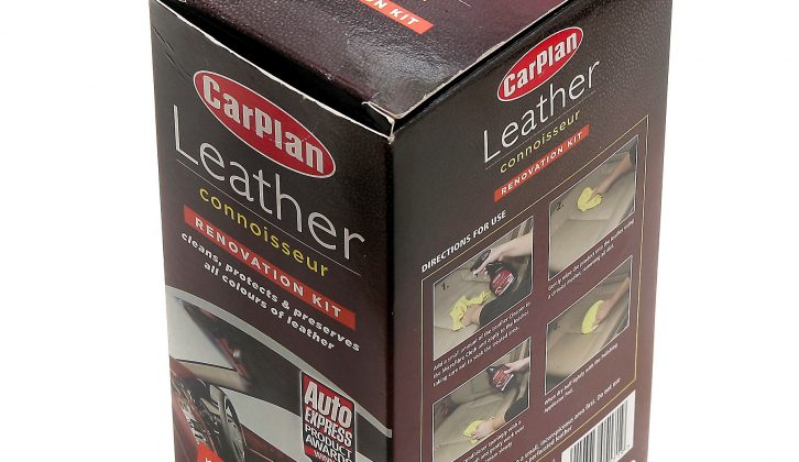 When it comes to caring for and cleaning leather upholstery, we think nothing beats this Carplan Leather Connoisseur Renovation Kit