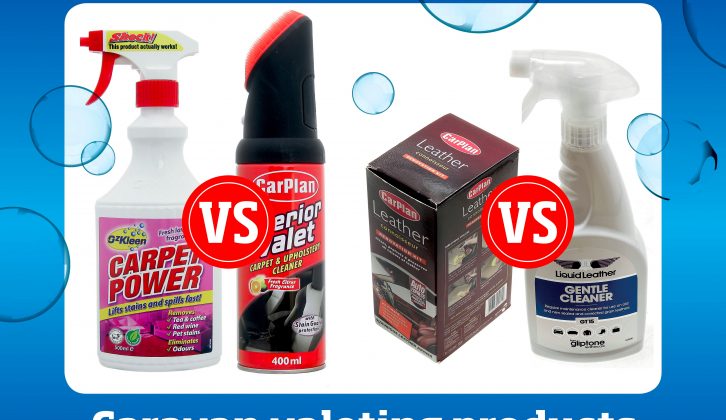 We put caravan cleaning products head-to-head to find out which are the best for bringing sparkle to your tourer