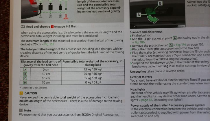 Be sure to check the car's noseweight in the handbook