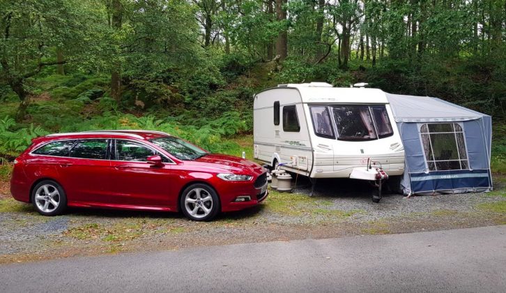 This isn't a new caravan, but it's sound, and costing around £2000 for the caravan, awning and accessories, it's a great way to start caravanning