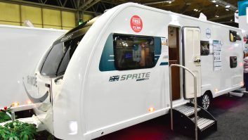 Launched for 2018, the £21,035 Swift Sprite Super Quattro DB has a 1711kg MTPLM