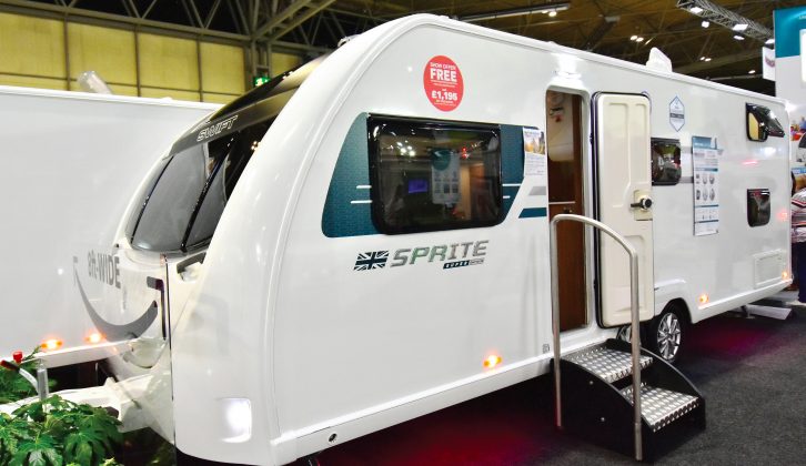 Launched for 2018, the £21,035 Swift Sprite Super Quattro DB has a 1711kg MTPLM