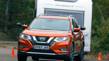 The larger diesel engine serves the Nissan X-Trail very well, but it’s a noisy thing when you’re accelerating