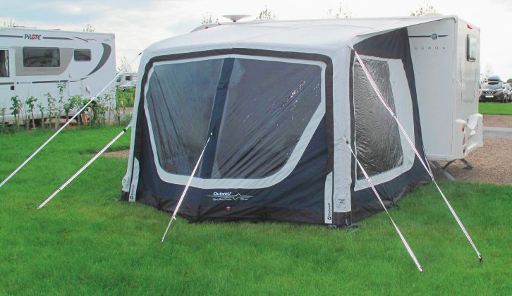 We deliver our verdict on the Outwell Tide 320SA awning