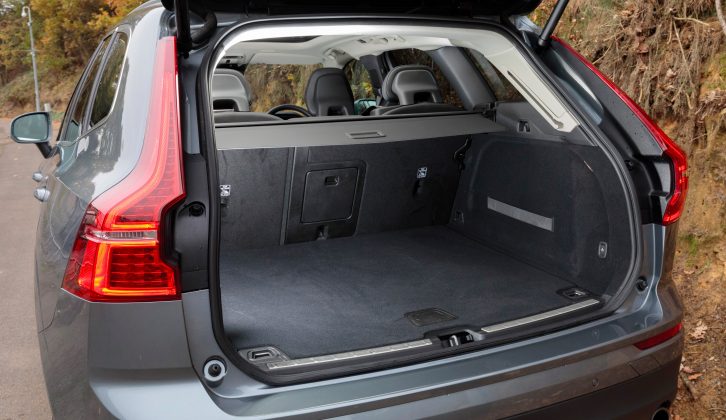 With the rear seats upright, the boot capacity is 505 litres with a loading depth of 94cm