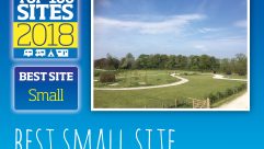Discover the tranquil, five-pitch site that you've rated our Best Small Site for 2018!