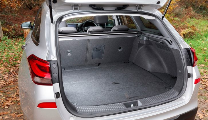 The boot is large, measuring 602 litres, and it is 86cm deep