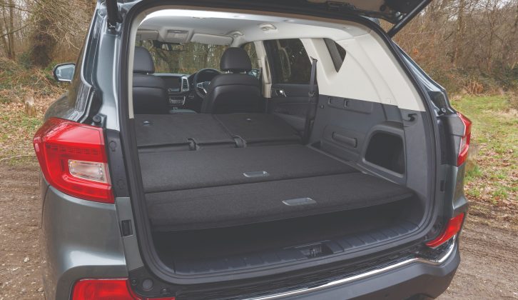 Boot space is superb, even with the rear seats in place, while the floor height is adjustable