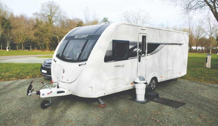 Reader Garry Batten's Swift Vogue 580SB dealer special edition caravan