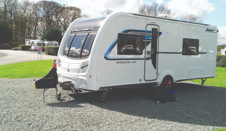 Reader David Bird's Coachman Sussex Singleton VIP 565/4 dealer special edition caravan