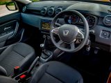 Cockpit of the new Dacia Duster SCe 115 4x2 Comfort. First drive by David Motton for Practical Caravan