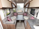 The vertical front window in the new Bailey Phoenix caravans brings the new range into line with its Pegasus and Unicorn siblings