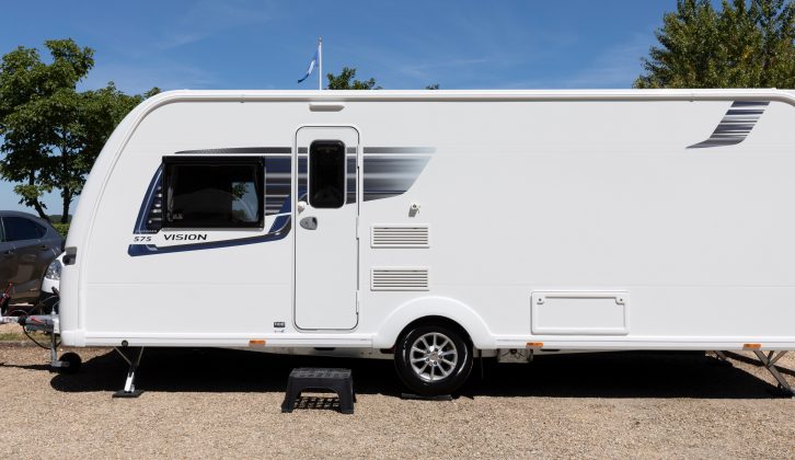 Coachman's Vision range goes forward with selected improvements for the 2019 season. Model pictured is the 575