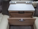 Elegance Grande's front centre chest is a new design for 2019, and features a hidden inner drawer for keeping essential items close at hand