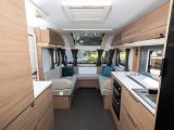 The new Adora Sava is a five-berth with a washroom across the rear of the van and a generous lounge