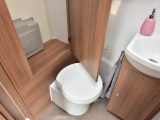 Electric-flush Thetford loo is fitted to all models in the Bailey Phoenix range