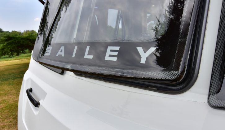 Bailey branding is smartly added to front central window of the new Phoenix range