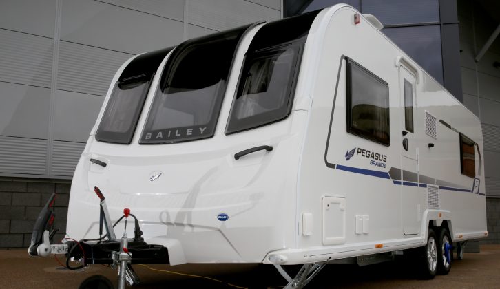 Practical Caravan's Tourer of the Year 2019 is the Bailey Pegasus Grande Messina - the winner of best tourer for a seasonal pitch. It was crowned at a glitzy ceremony in the Midlands on 19 September 2018