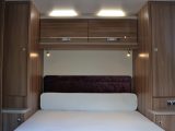 There is plenty of storage in the bedroom, especially under the bed. This also has exterior access