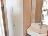 The washroom includes a spacious double wardrobe and separate shower cubicle