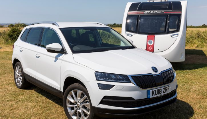 We took the Škoda Karoq, along with a Swift Expression 590 from Sussex Caravan Centre, to Washington Caravan and Camping Park to see how it stands up agains rival SUVs