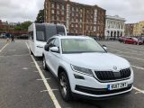 The Škoda Kodiaq towed the Bailey Unicorn Cabrera with ease for Rachel’s family holiday on the Isle of Wight