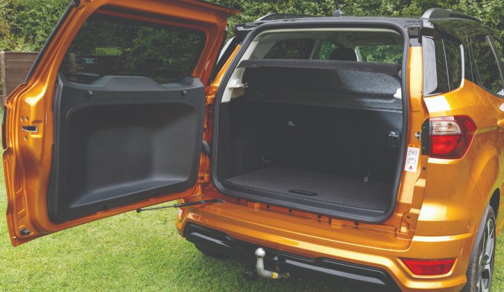 Boot can hold 356 litres, but the side-hinged tailgate might be a rather irritating hindrance