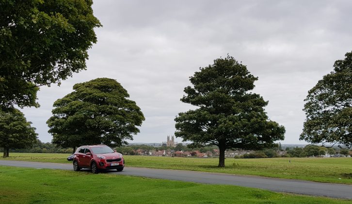 Perched on a hillside, Westwood has great views over the town of Beverley