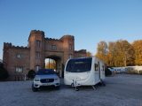 The Gatehouse at Burton Constable Holiday Park proved an ideal location for shooting the Volvo XC40 and Sprite Super Quattro FB for the January 2019 cover