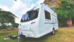 The exterior of the new Phoenix is smartly finished in white GRP, with understated graphics