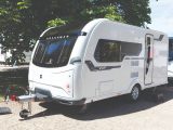 The Coachman VIP 460 is an extended two-berth with lots of space for a couple to tour in comfort