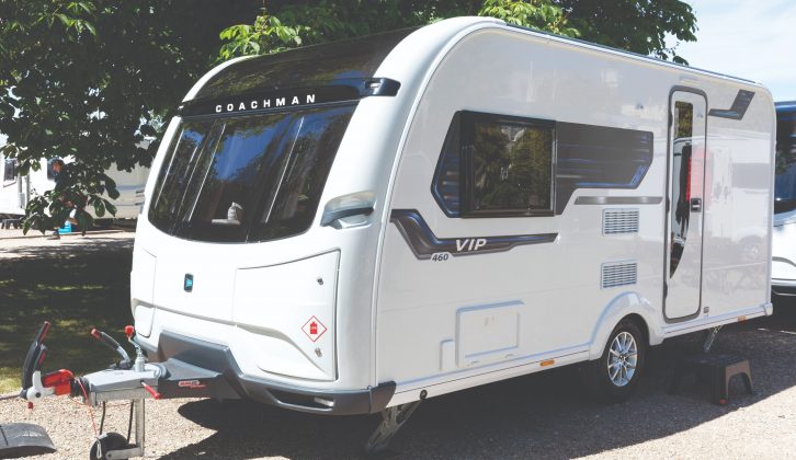 The Coachman VIP 460 is an extended two-berth with lots of space for a couple to tour in comfort