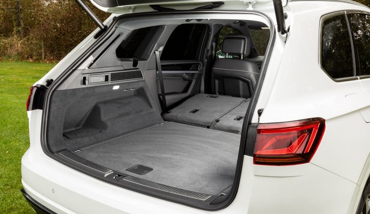 The roomy interior includes a huge 810-litre boot, which increases to 1800 litres with the rear seats folded