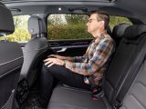 There is plenty of rear leg room and headroom, even with the panoramic sunroof