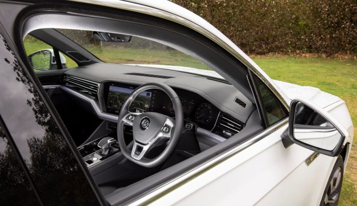 A head-up display shows information such as current speed in the driver's line of sight, but it costs £1080, while an electronic parking brake is standard