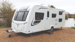 The Casita is Compass' entry-level range, accommodating a family of six in a standard width van