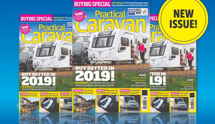 The March issue of Practical Caravan magazine is on sale now!