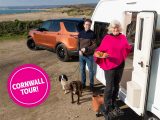 Peter and Claudia's Cornwall tour got off to a shaky start after the sat nav sent them down a road with a height restriction, but they had great weather