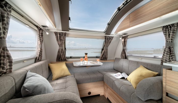 The Altea has four layouts, including the seven-berth Severn model