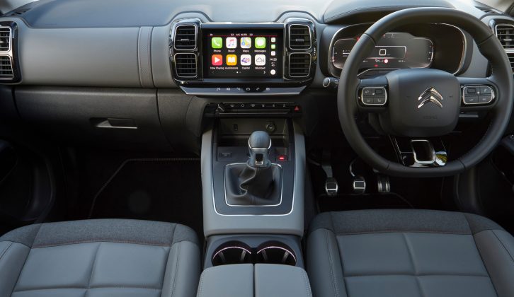 The entry-level car comes with extensive safety equipment, dual-zone climate control, rear parking sensors, DAB radio and smartphone compatibility