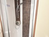 The shower cubicle is absolutely first class