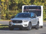 The Volvo XC40 is a very impressive tow car, with a strong engine, and it's comfortable at speed