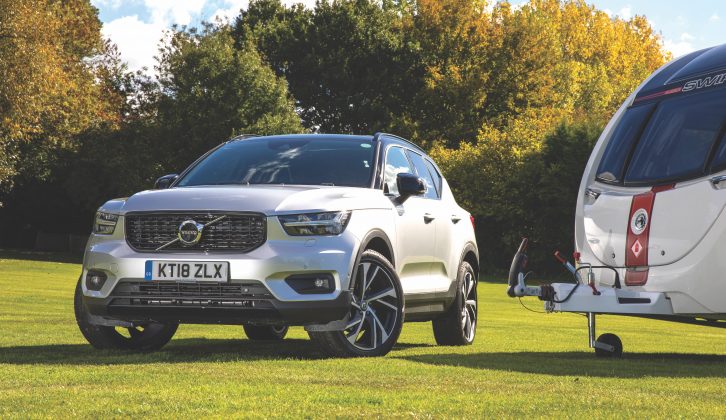 Reach your campsite, and you'll find the Volvo easy to manoeuvre