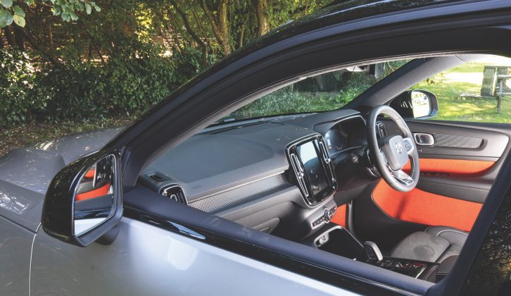 Gearshift paddles behind the wheel are a £125 option; we'd prefer them to be standard.
