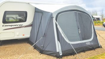 The Outwell Cove 340A awning has lots of clever and innovative touches