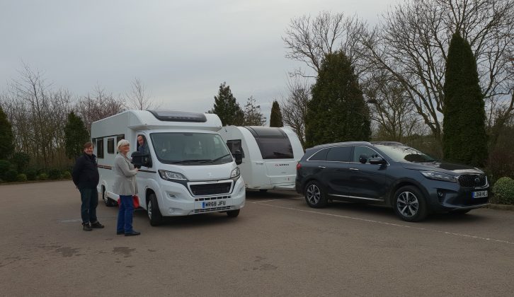 The Practical Caravan and Practical Motorhome teams came together at Eye Kettleby Lakes for a very special photoshoot