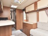 Venus 460/2 Deluxe has good living space, and the Mini-Heki over the kitchen helps to brighten the interior