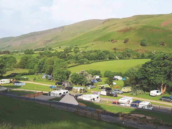 You can't ask for more scenic views than those witnessed from Baystone Bank Farm Campsite in the Lake District