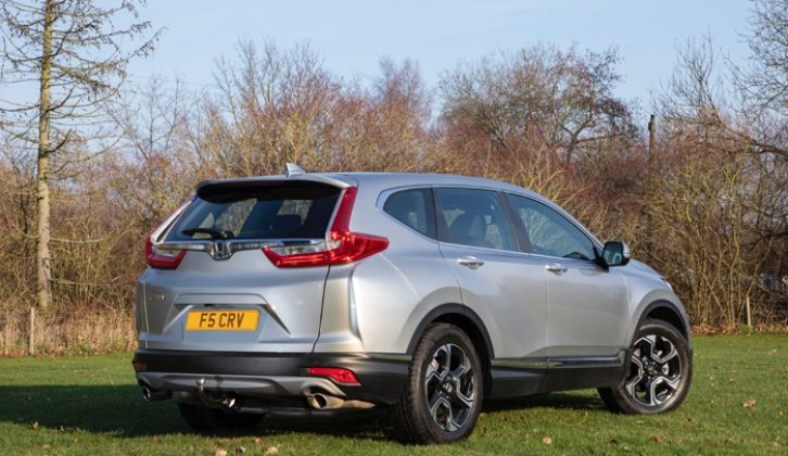The Honda is easy to live with but when it comes to towing there are more capable rivals