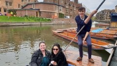 Punting tours of Cambridge show you the colleges from an entirely different point of view
